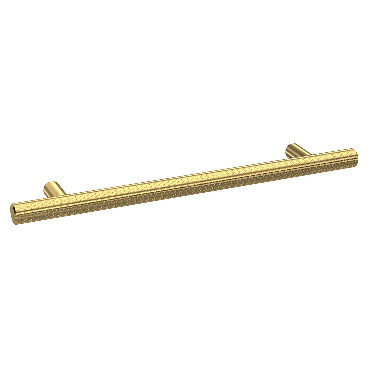 Nuie Knurled Bar Furniture Handle with 160mm Hole Centres