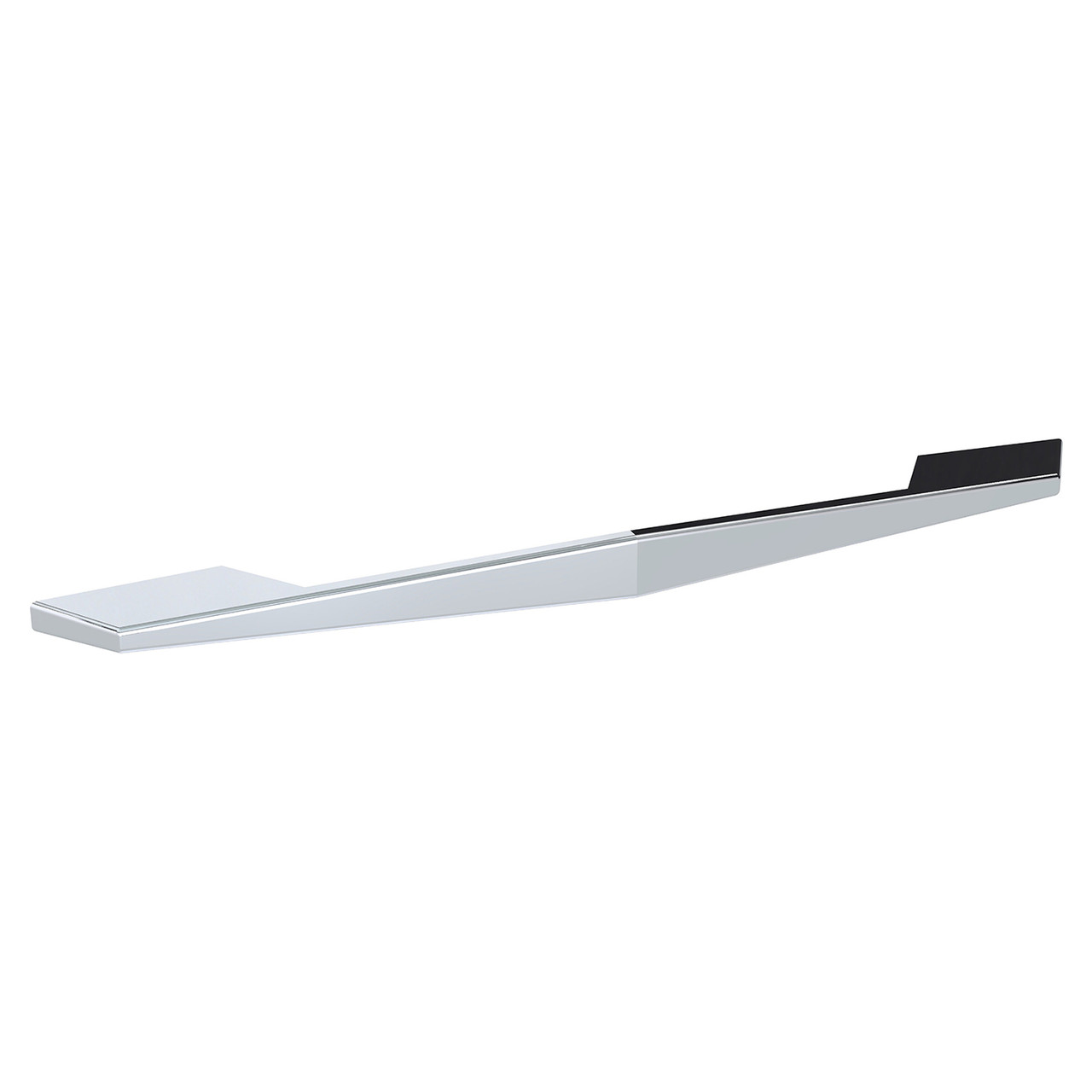 Nuie Chrome D Shaped Furniture Handle With 224Mm Hole Centres | | Zinc Alloy | 256Mm