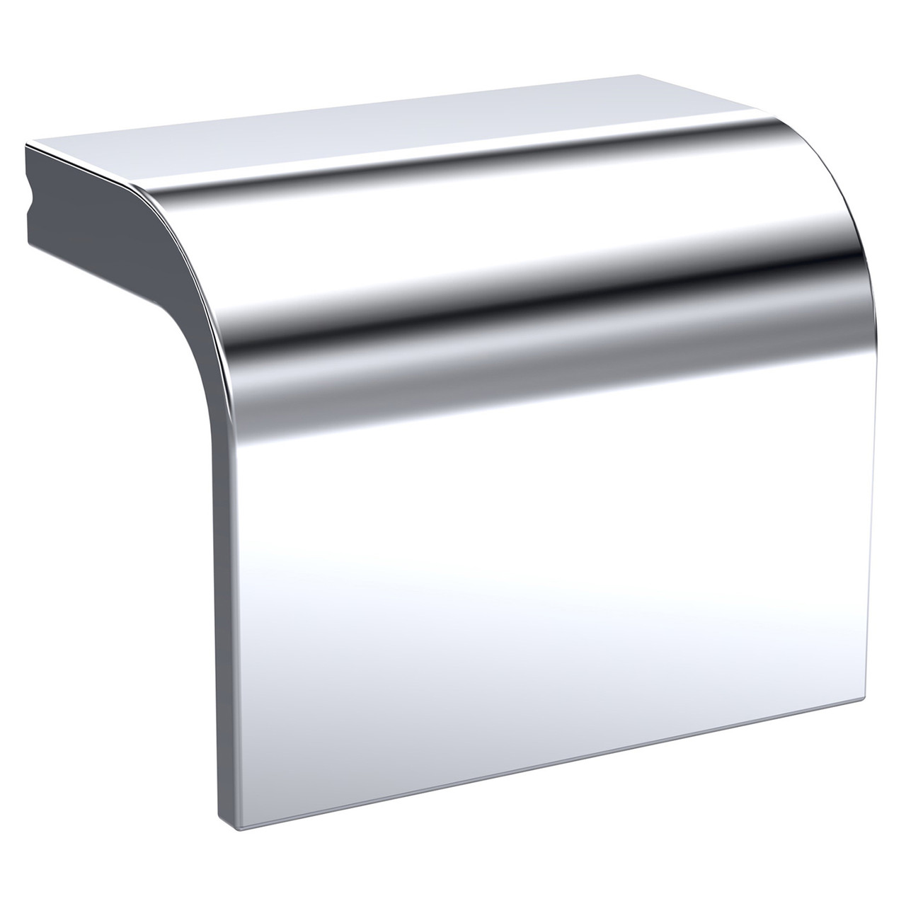 Nuie Chrome Square Drop Furniture Handle With 32Mm Hole Centres | | Brass | 40Mm
