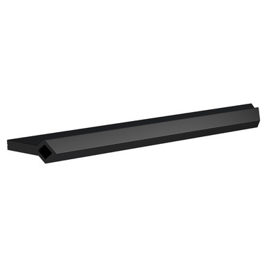 Nuie Matt Black Profile Furniture Handle With 160Mm Hole Centres | | Zinc Alloy | 176Mm