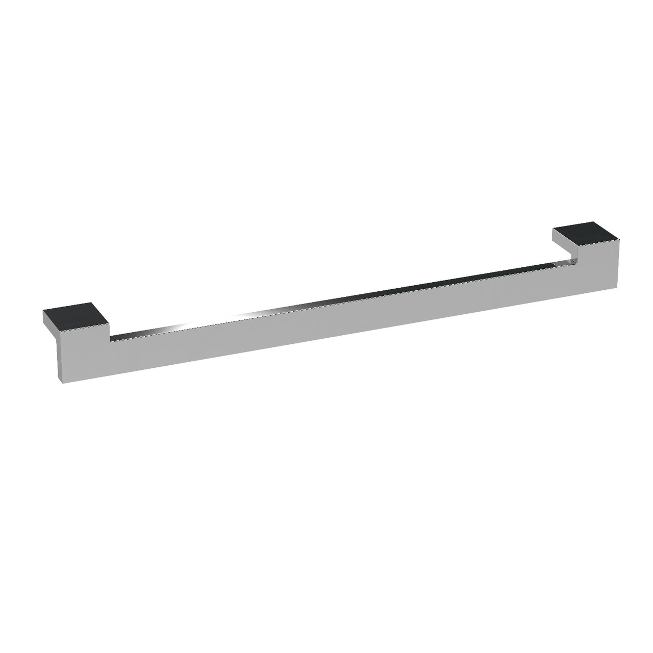 Nuie Square Drop Furniture Handle with 320mm Hole Centres