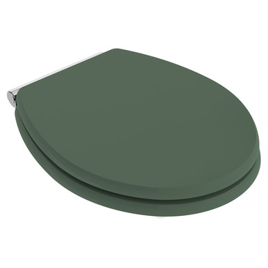 Old London Boys Hunter Green Richmond Matt Round Soft Close Toilet Seat | | Mdf | 350Mm X 60Mm X 451Mm Size 12