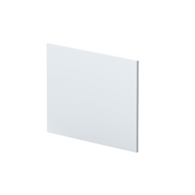 Nuie Satin White Shower Bath End Panel | | Mdf | 700Mm