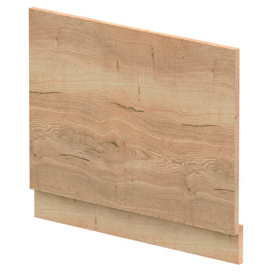 Nuie Autumn Oak Woodgrain Bath End Panel With Plinth | | Mfc | 700Mm