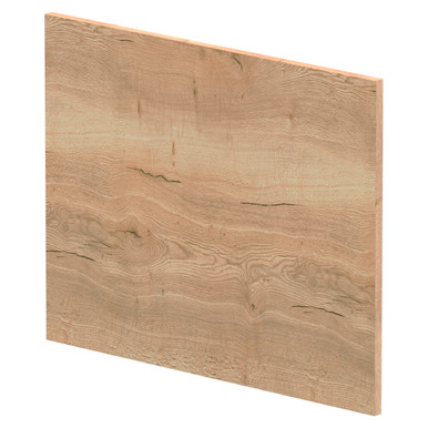 Hudson Reed Juno Woodgrain Square Shower Bath End Panel, alternate view 3