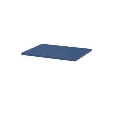 Nuie Satin Blue Laminate Worktop | | Mdf | 500Mm X 390Mm