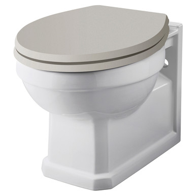 Old London White Richmond Wall Hung Toilet Pan | | Ceramic | 350Mm X 365Mm X 515Mm