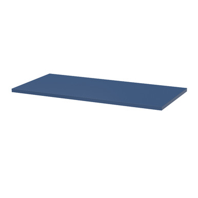 Nuie Satin Blue Laminate Worktop | | Mdf | 800Mm X 390Mm
