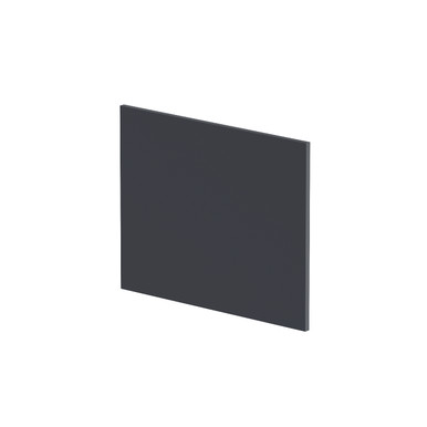 Nuie Satin Soft Black Shower Bath End Panel | | Mdf | 700Mm