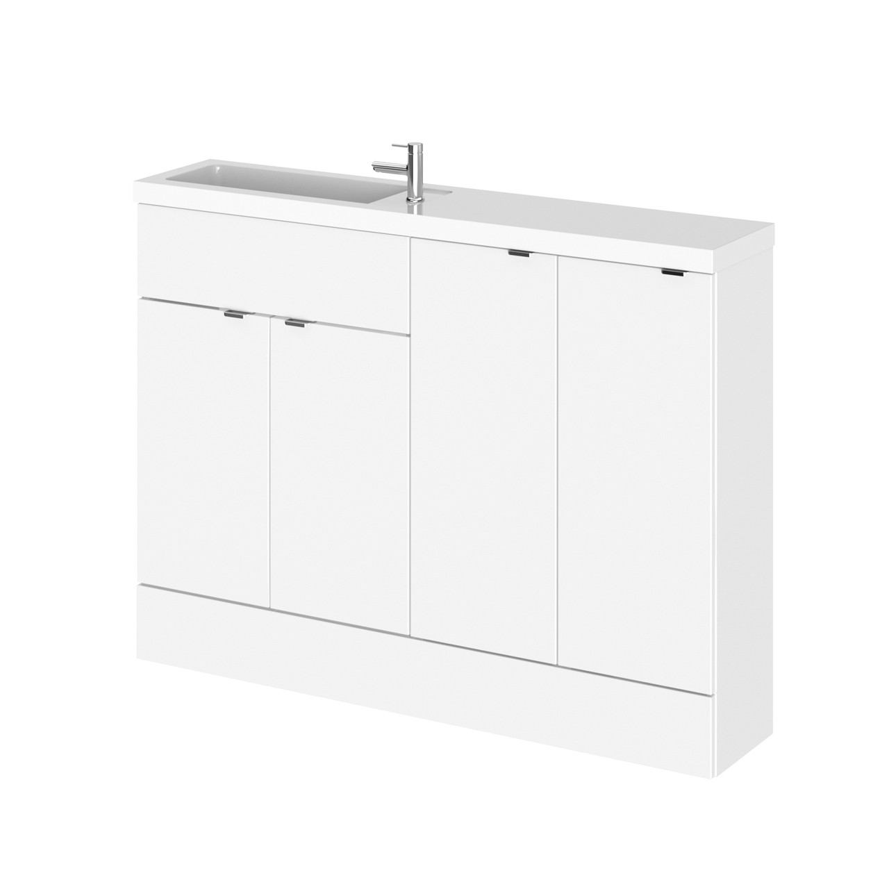 Hudson Reed Fusion Compact 4 Door Combination Vanity Unit