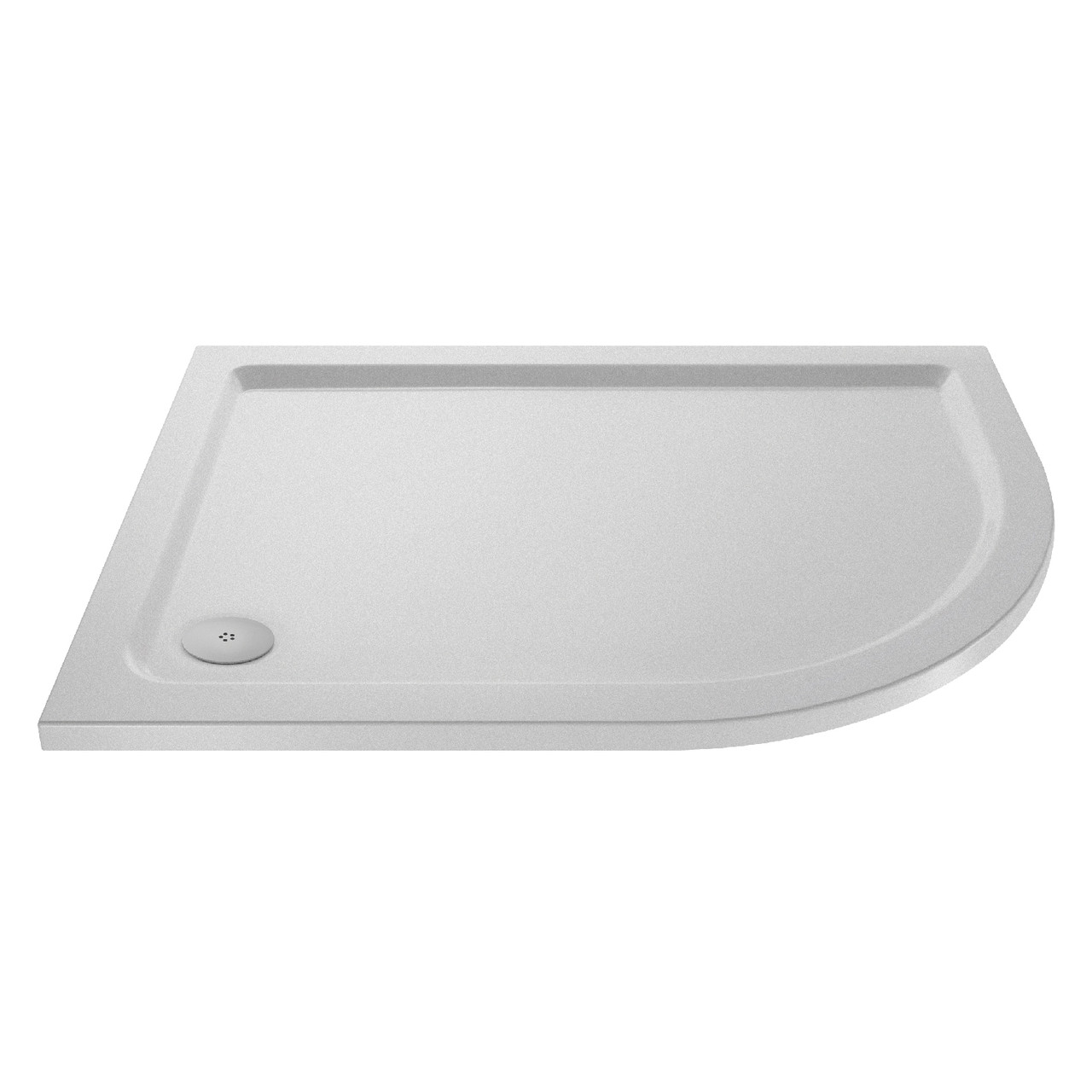 Nuie Slip Resistant Right Hand Offset Quadrant Shower Tray