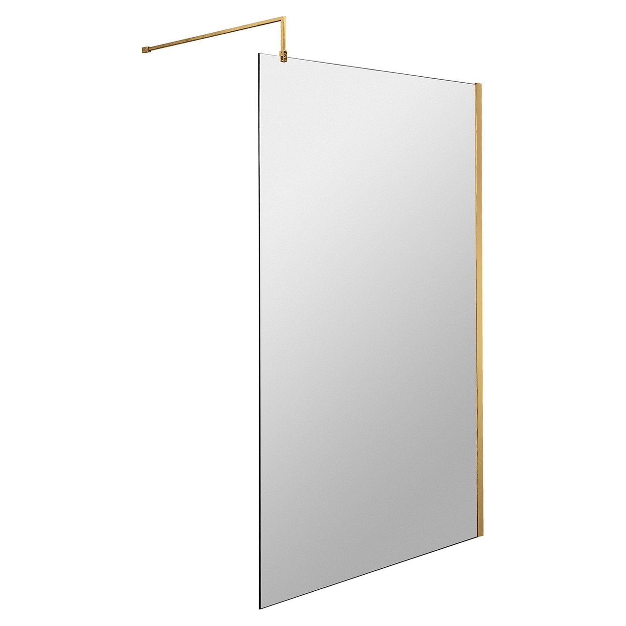 Hudson Reed Wetroom Shower Screen with Support Bar