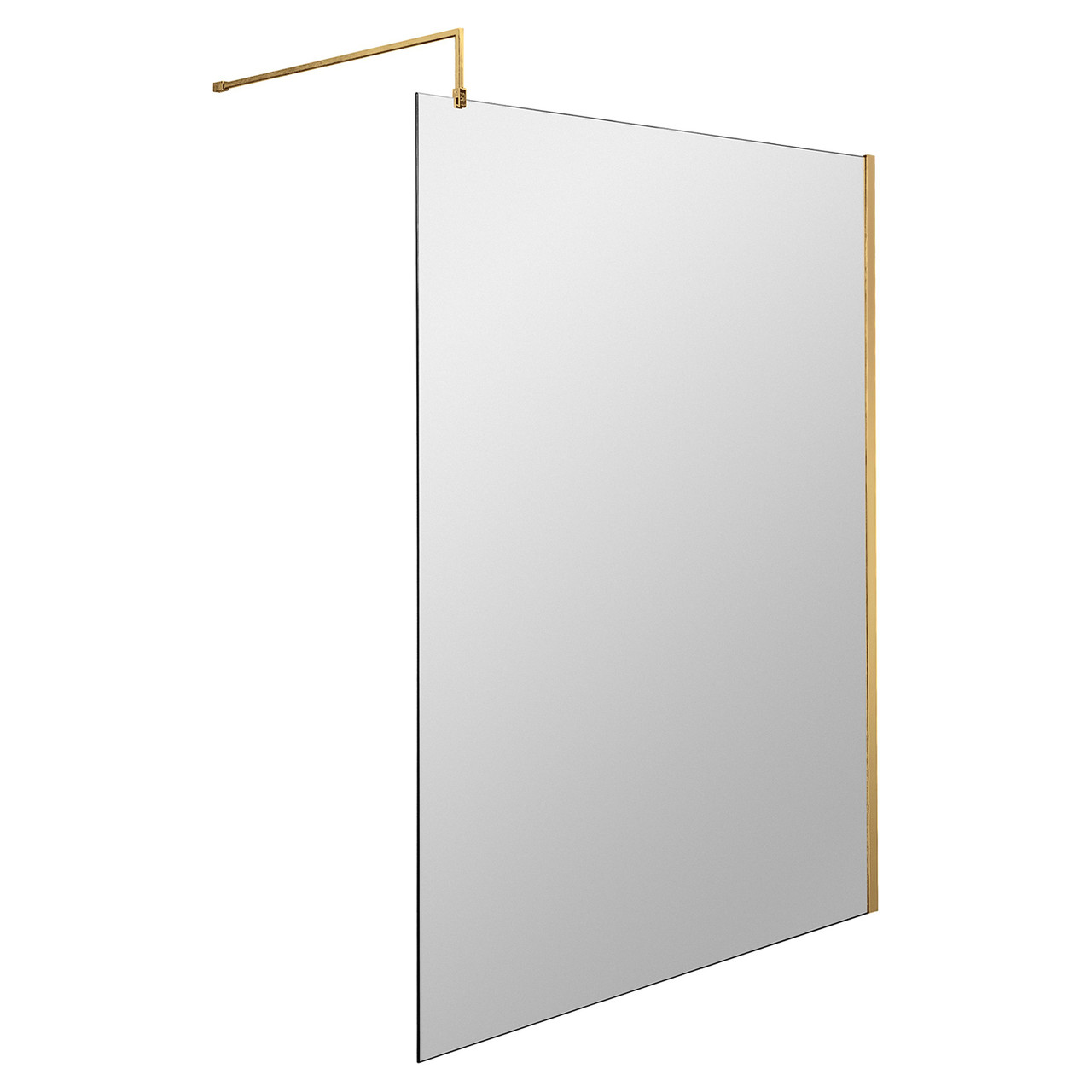 Hudson Reed Wetroom Shower Screen with Support Bar