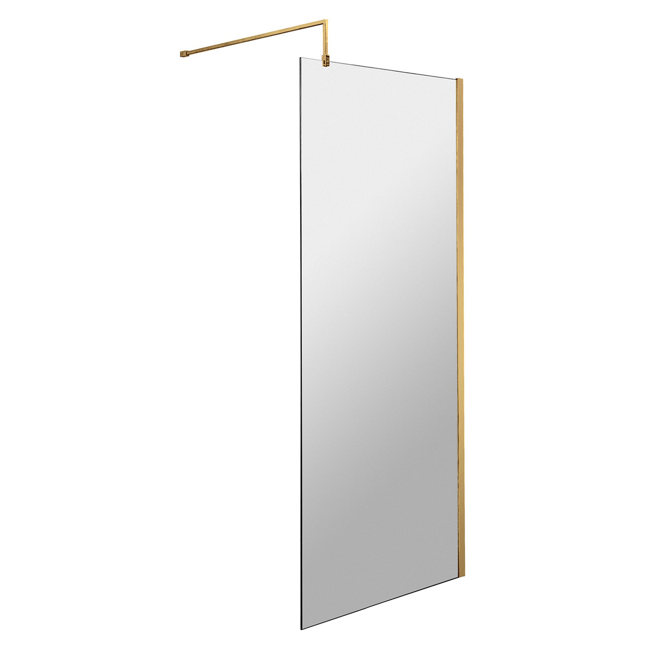 Hudson Reed Wetroom Shower Screen with Support Bar