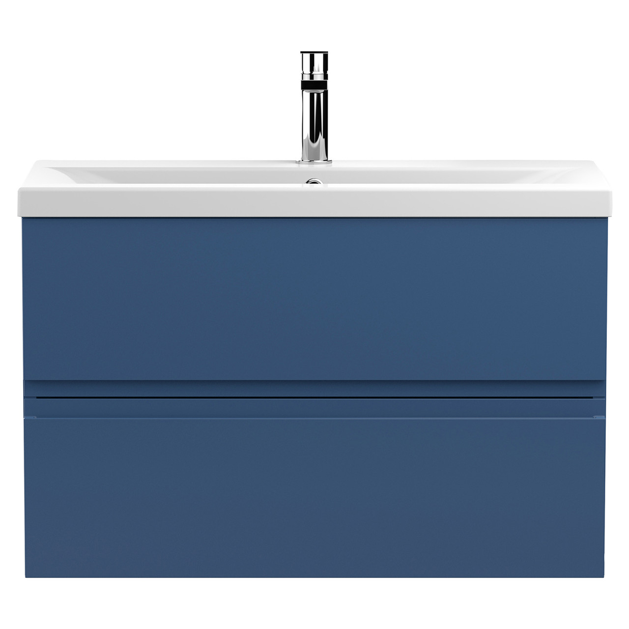 Hudson Reed Urban Wall Hung 2 Drawer Vanity Unit and Mid Edge Ceramic Basin