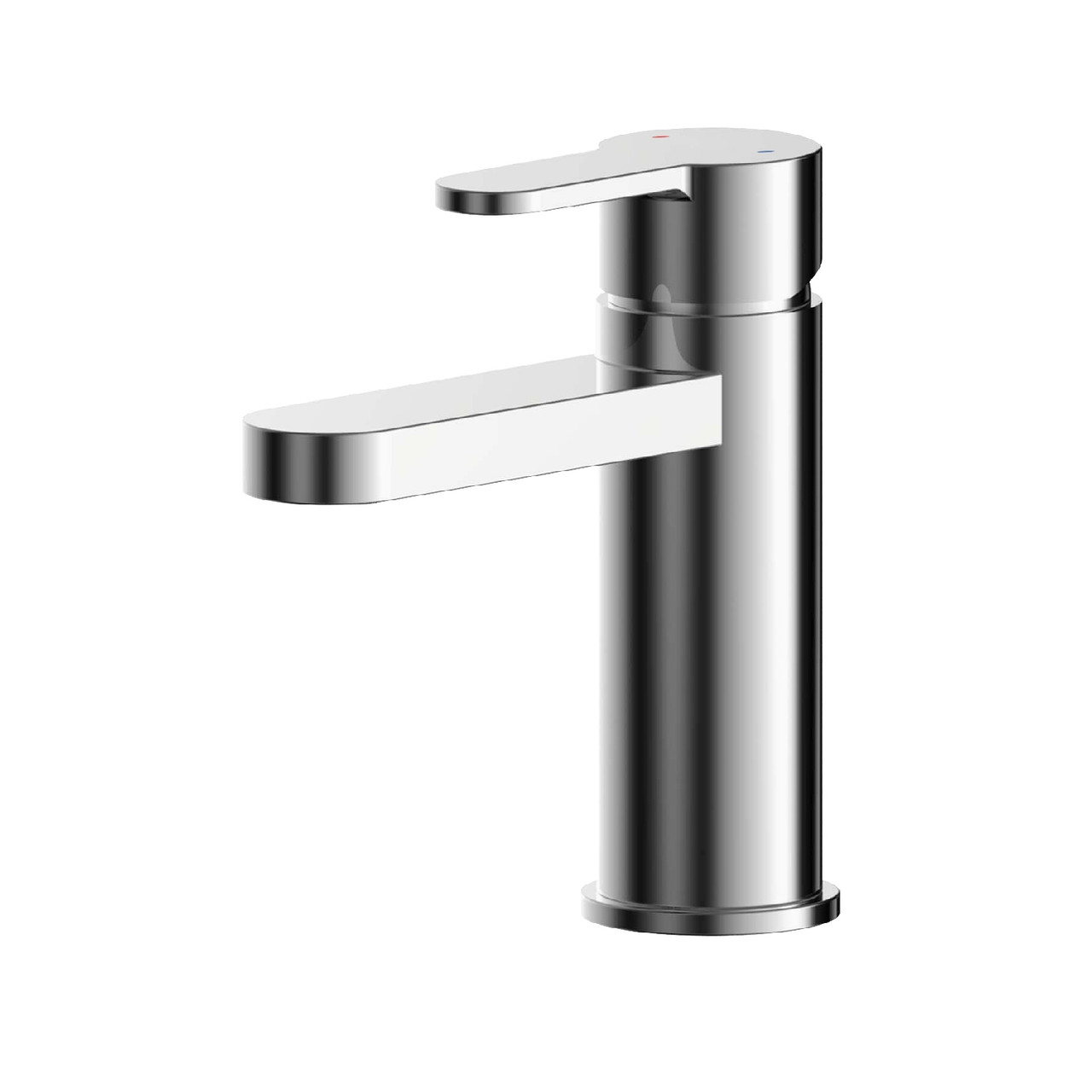 Nuie Chrome Arvan Mini Mono Basin Mixer Tap | | Brass | 45Mm X 140Mm X 125Mm