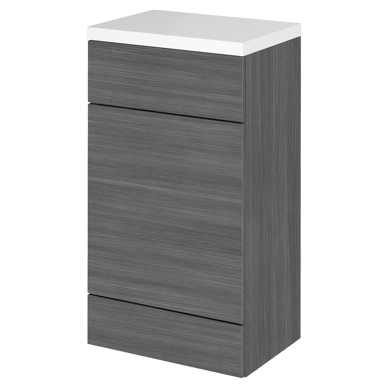 Hudson Reed Fusion Woodgrain Combination Toilet Unit with Polymarble Worktop