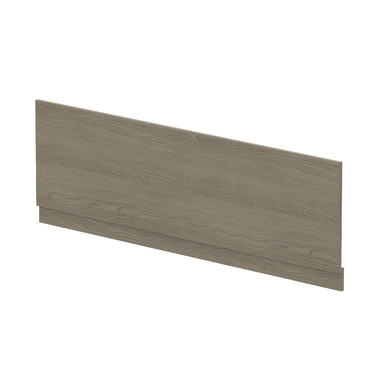 Nuie Solace Oak Woodgrain Front Bath Panel With Plinth | | Mfc | 1700Mm