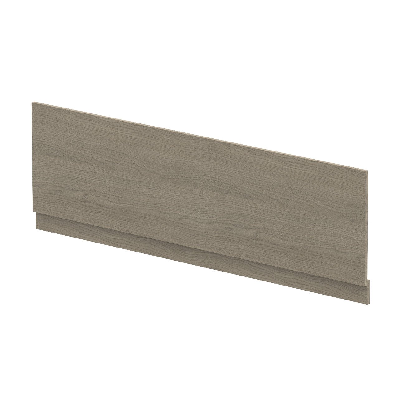 Nuie Solace Oak Woodgrain Front Bath Panel With Plinth | | Mfc | 1800Mm