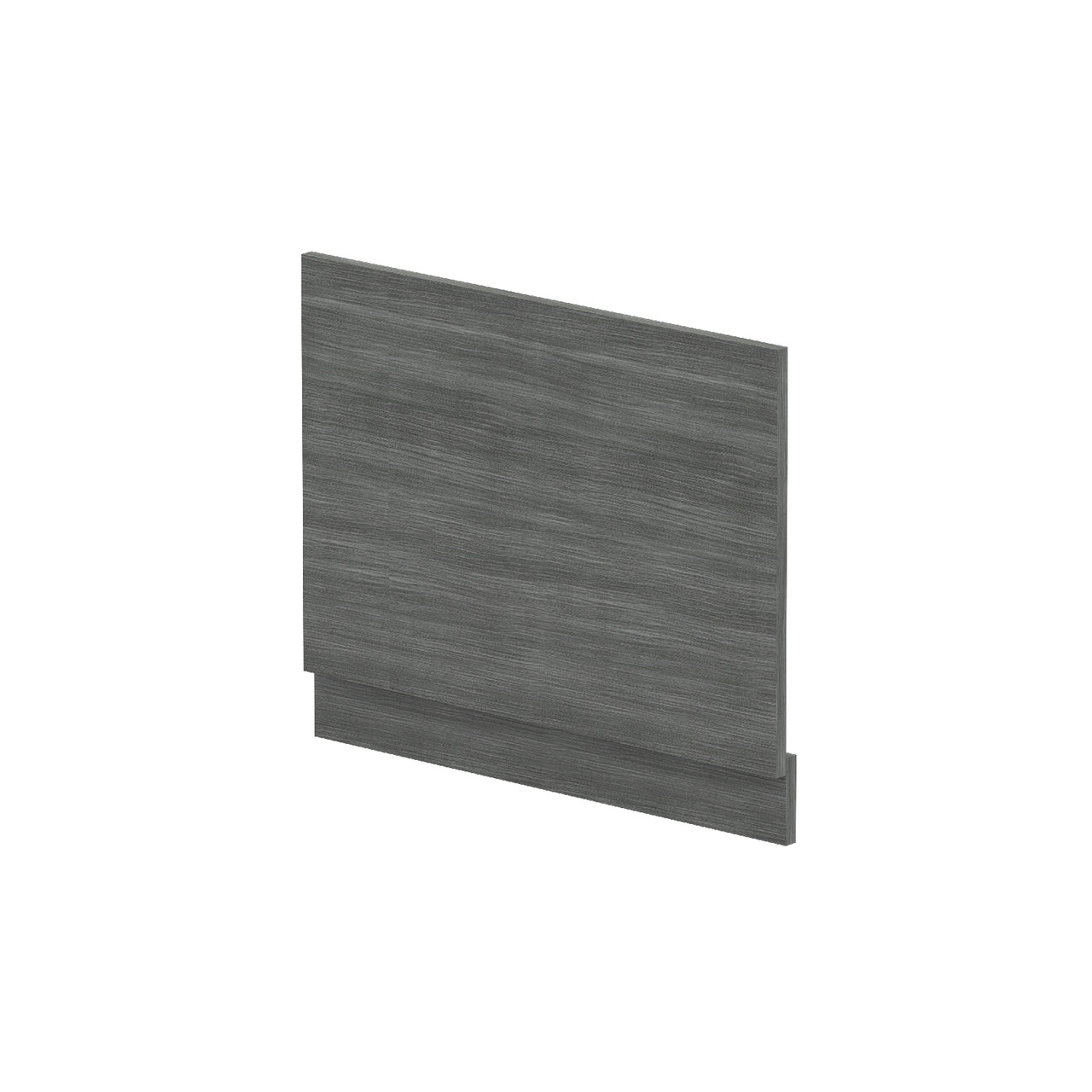 Nuie Anthracite Woodgrain End Bath Panel With Plinth | | Mfc | 700Mm