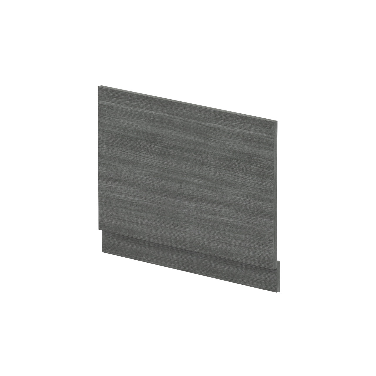 Nuie Anthracite Woodgrain End Bath Panel With Plinth | | Mfc | 750Mm