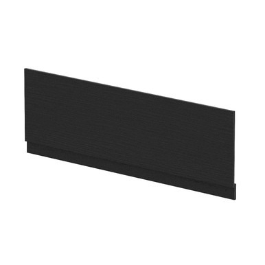 Nuie Charcoal Black Woodgrain Front Bath Panel With Plinth | | Mfc | 1700Mm Size 5