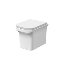 Nuie Ava Wall Hung Toilet Pan with Soft Close Seat, alternate view 2