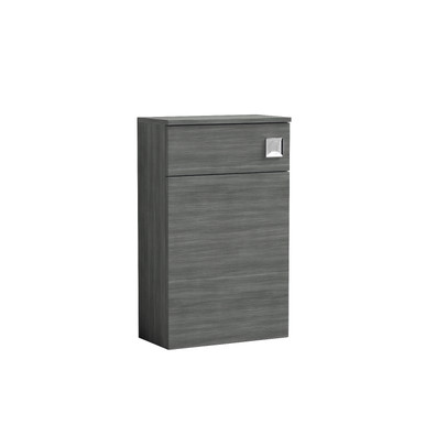Nuie Anthracite Arno Woodgrain Toilet Unit | | Mdf | 500Mm