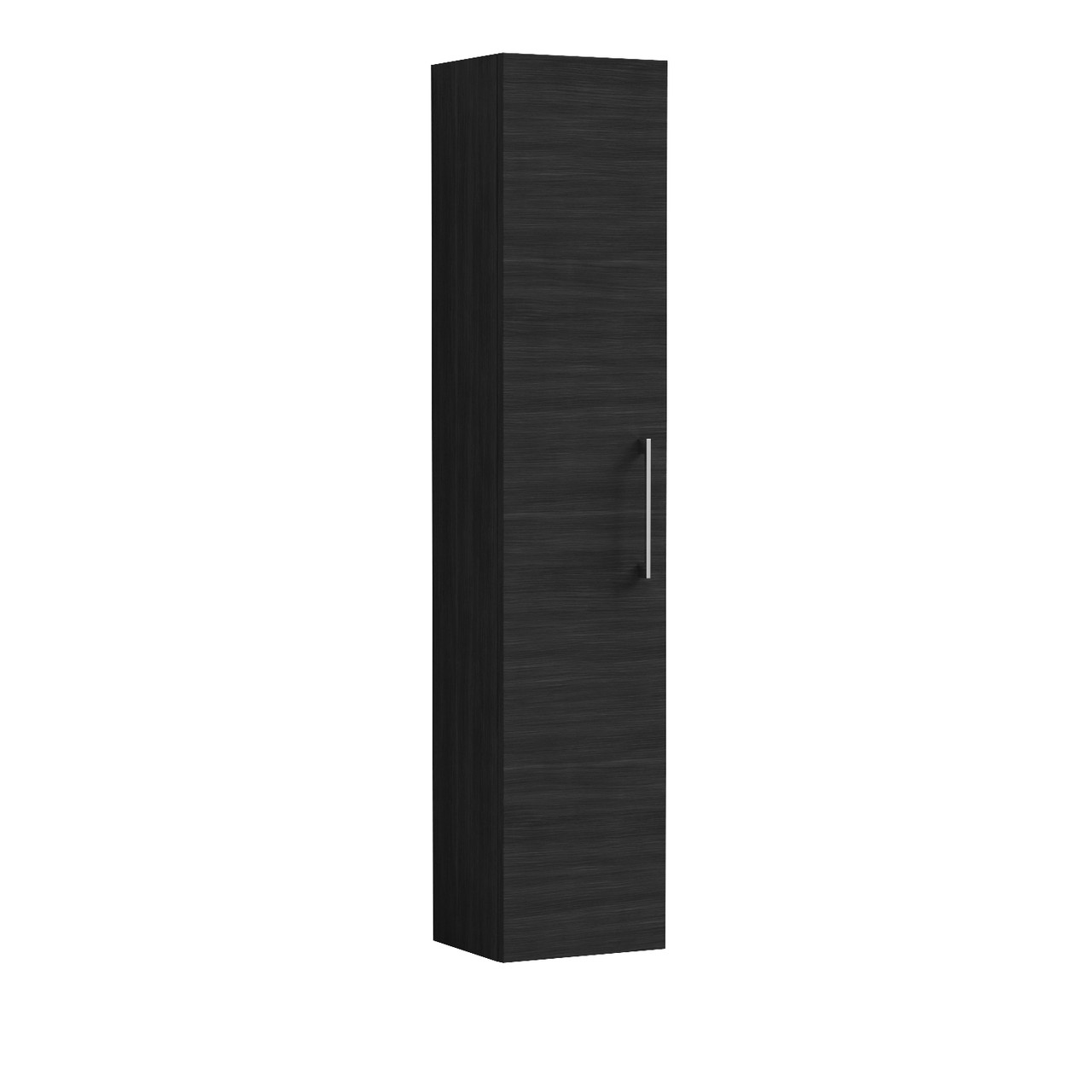 Nuie Arno Woodgrain Single Door Tall Wall Hung Storage Unit