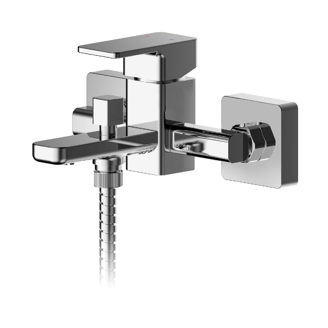 Nuie Windon Wall Mounted Bath Shower Mixer Tap and Kit