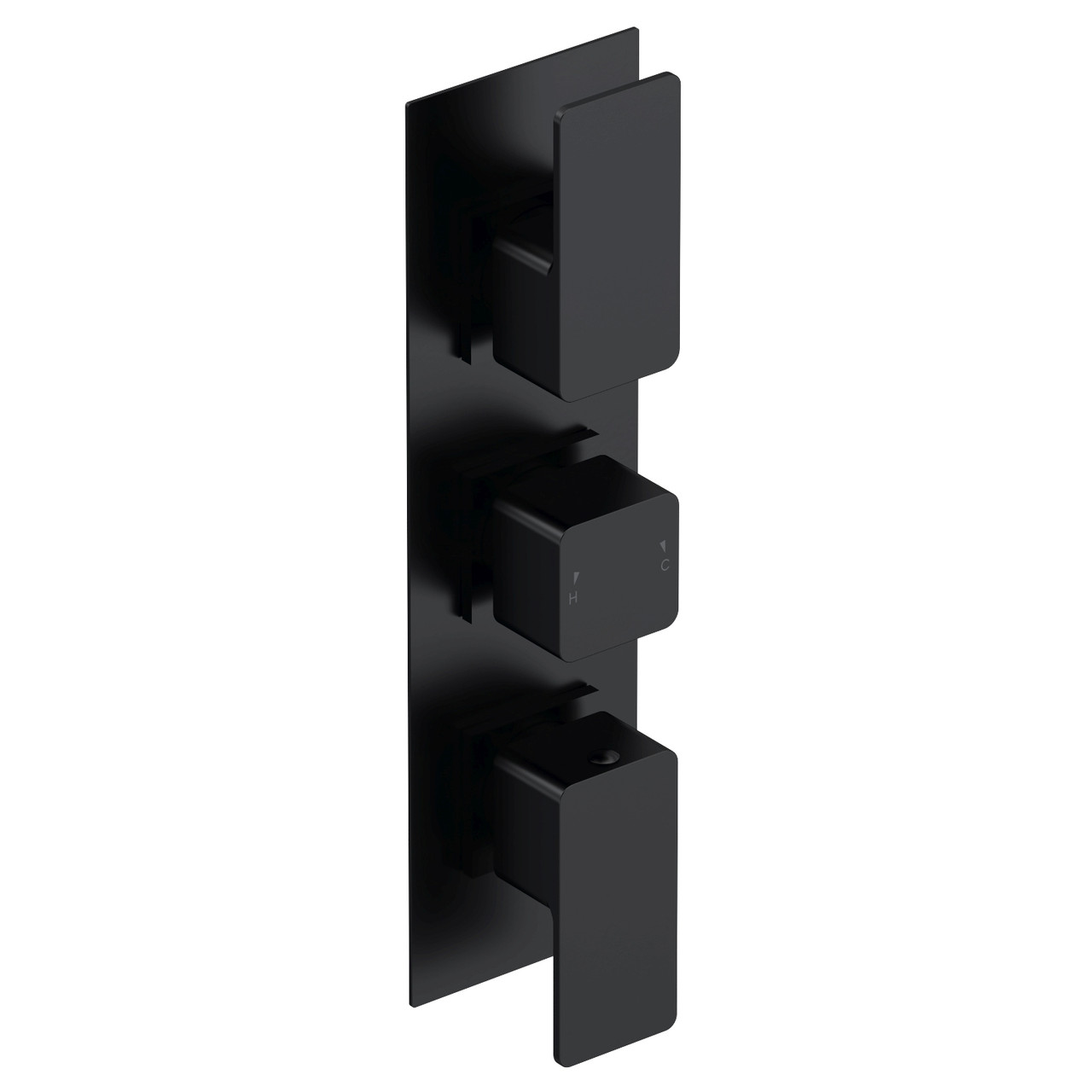 Nuie Windon Triple Concealed Thermostatic Shower Valve with Diverter