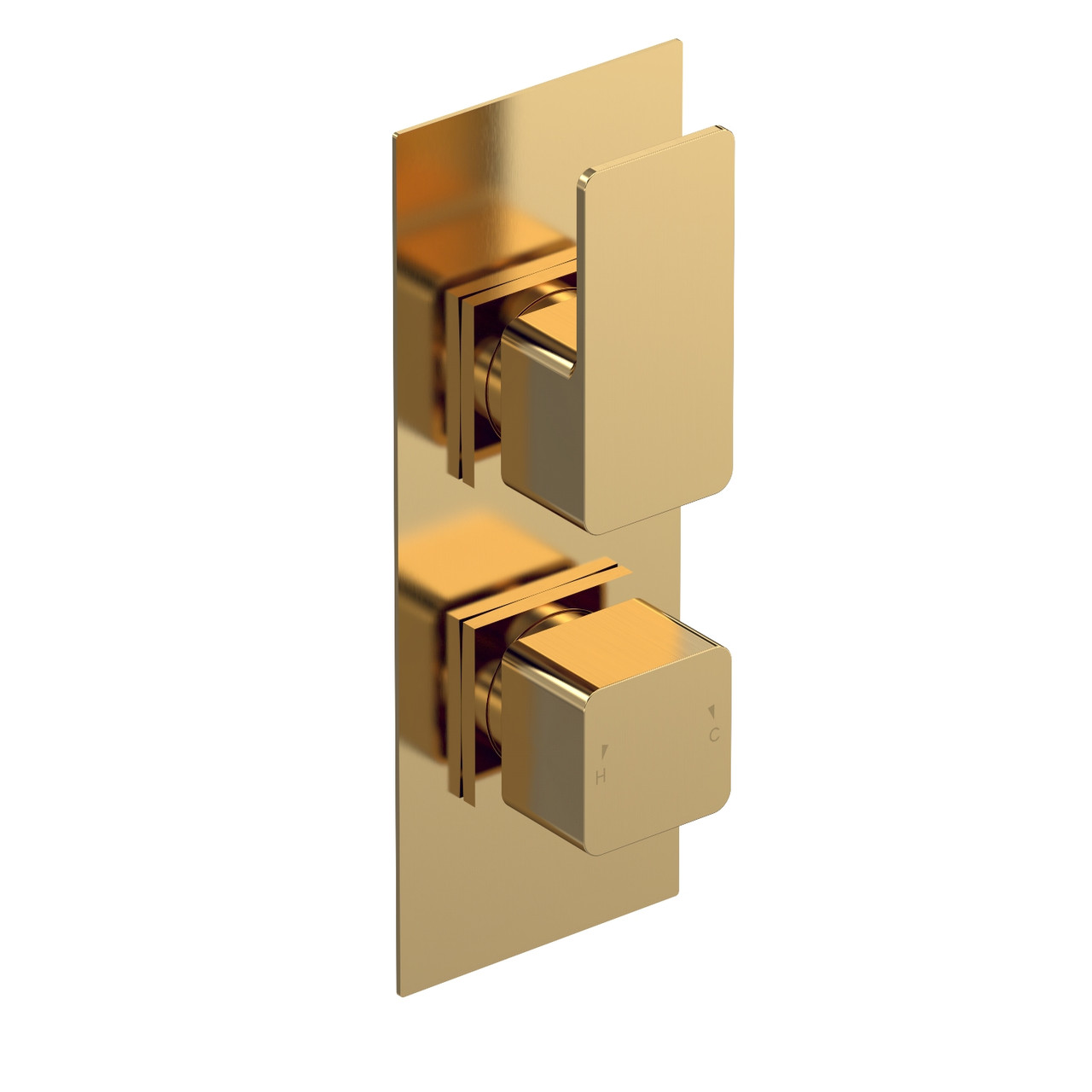 Nuie Windon Twin Concealed Thermostatic Shower Valve