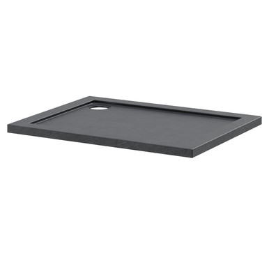 Wholesale Domestic Slate Grey Pearlstone Slate Rectangular Shower Tray | | Acrylic/Stone Resin | 1000Mm X 760Mm X 40Mm