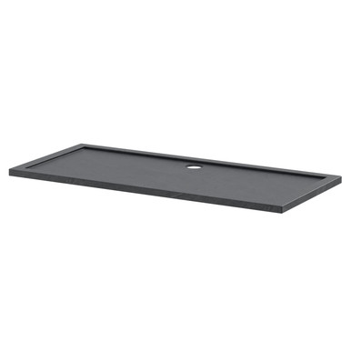 Hudson Reed Slate Grey Pearlstone Slate Rectangular Shower Tray | | Acrylic/Stone Resin | 1700Mm X 760Mm X 40Mm