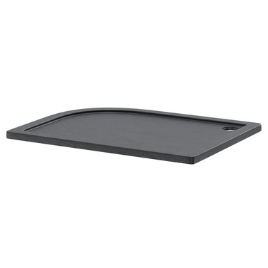 Wholesale Domestic Slate Grey Pearlstone Slate Right Hand Offset Quadrant Shower Tray | | Acrylic/Stone Resin | 1200Mm X 900Mm X 40Mm