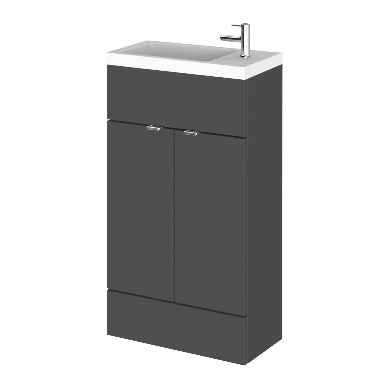 Hudson Reed Fusion Compact 2 Door Combination Vanity Unit