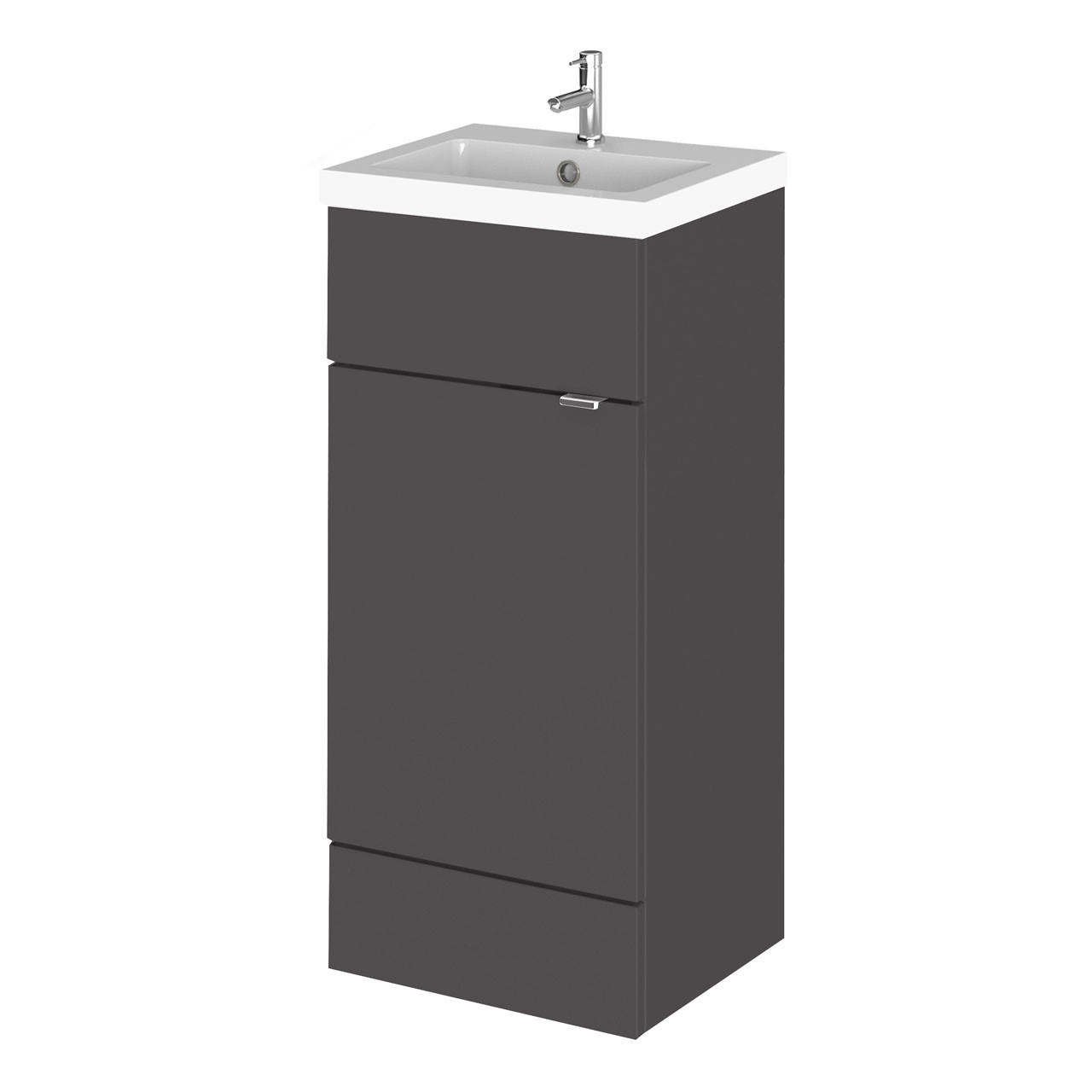 Hudson Reed Fusion Single Door Combination Vanity Unit