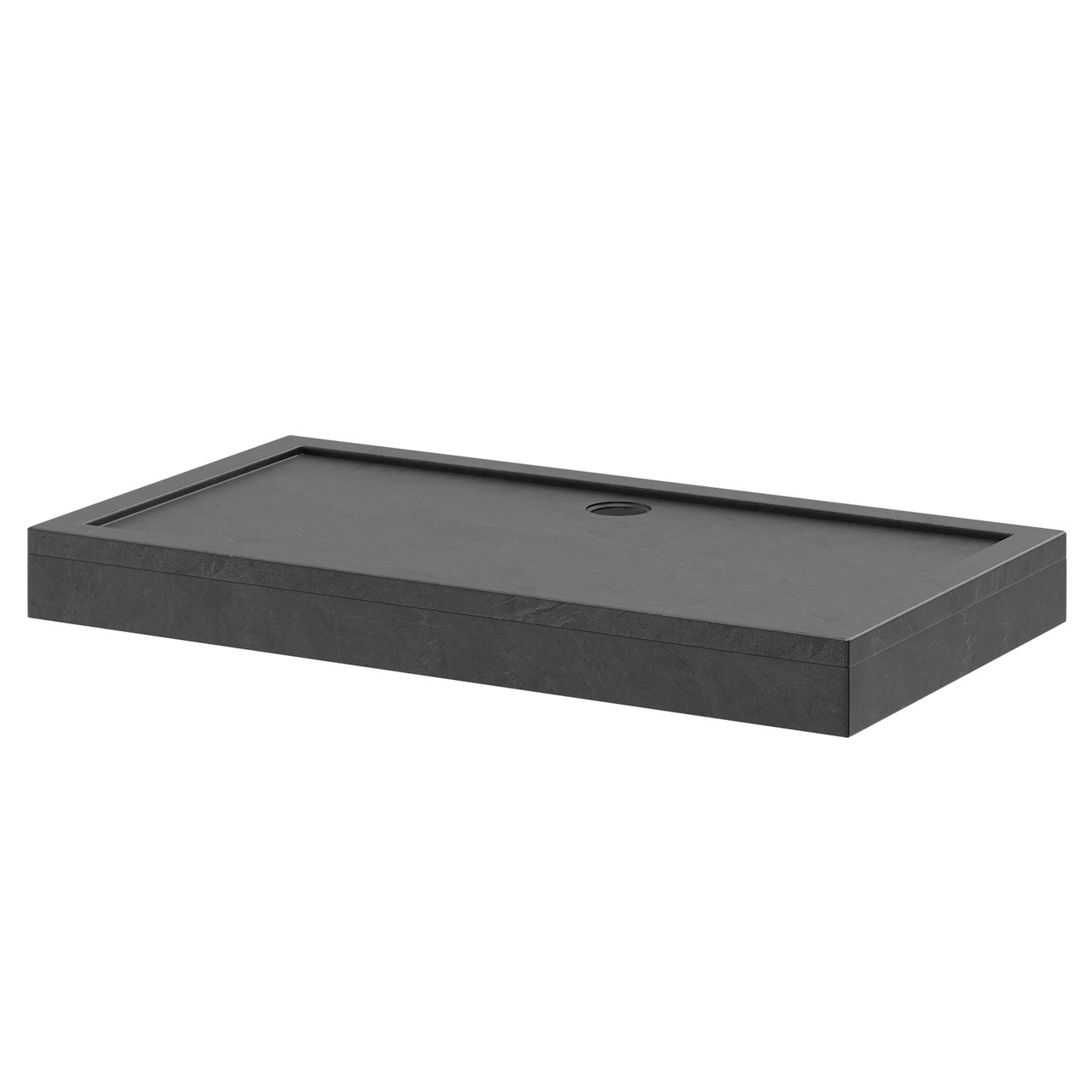 Pearlstone Slate Rectangular Shower Tray and Plinth