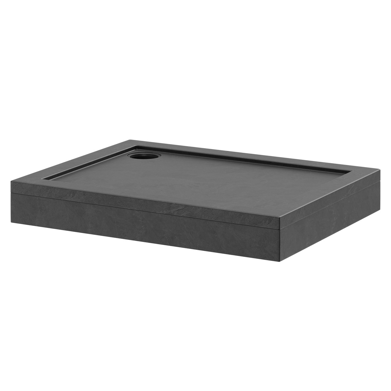 Pearlstone Slate Rectangular Shower Tray and Plinth