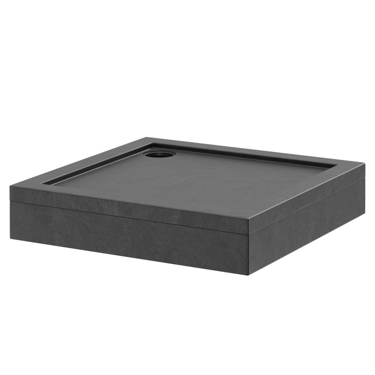Pearlstone Slate Square Shower Tray and Plinth