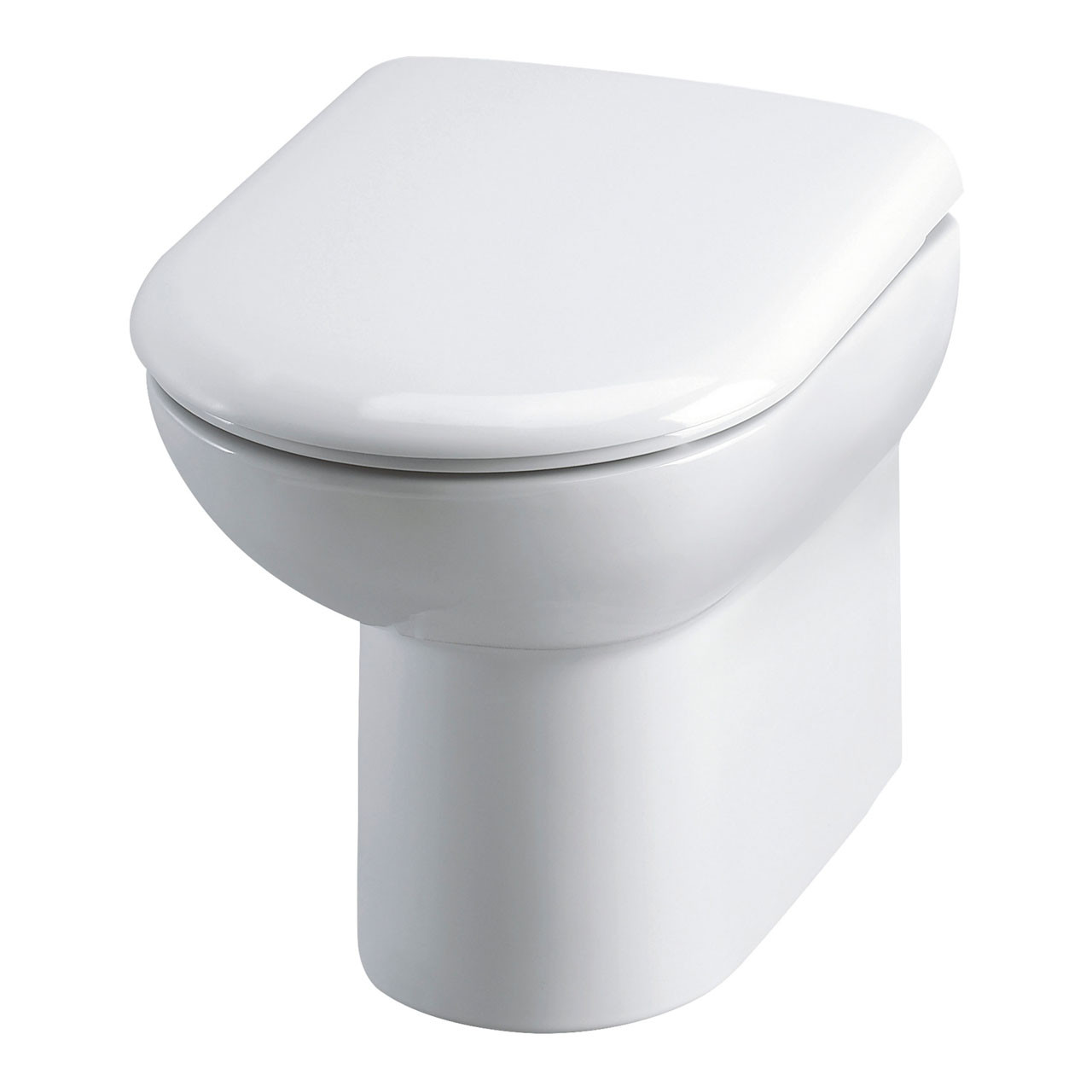 Hudson Reed Lawton Back to Wall Toilet Pan and Soft Close Toilet Seat