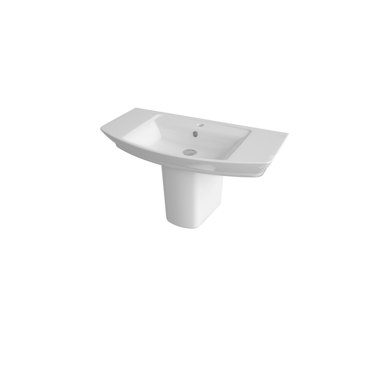 Hudson Reed Maya Basin and Semi Pedestal
