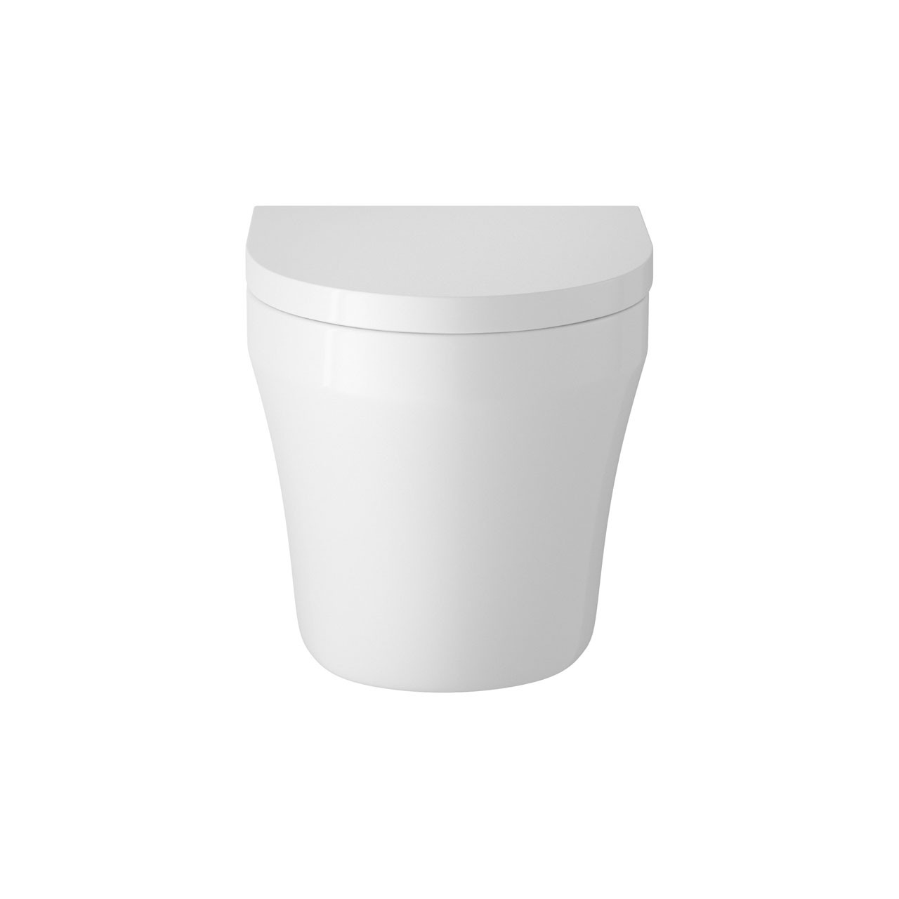 Hudson Reed Luna Back to Wall Toilet Pan and Soft Close Toilet Seat