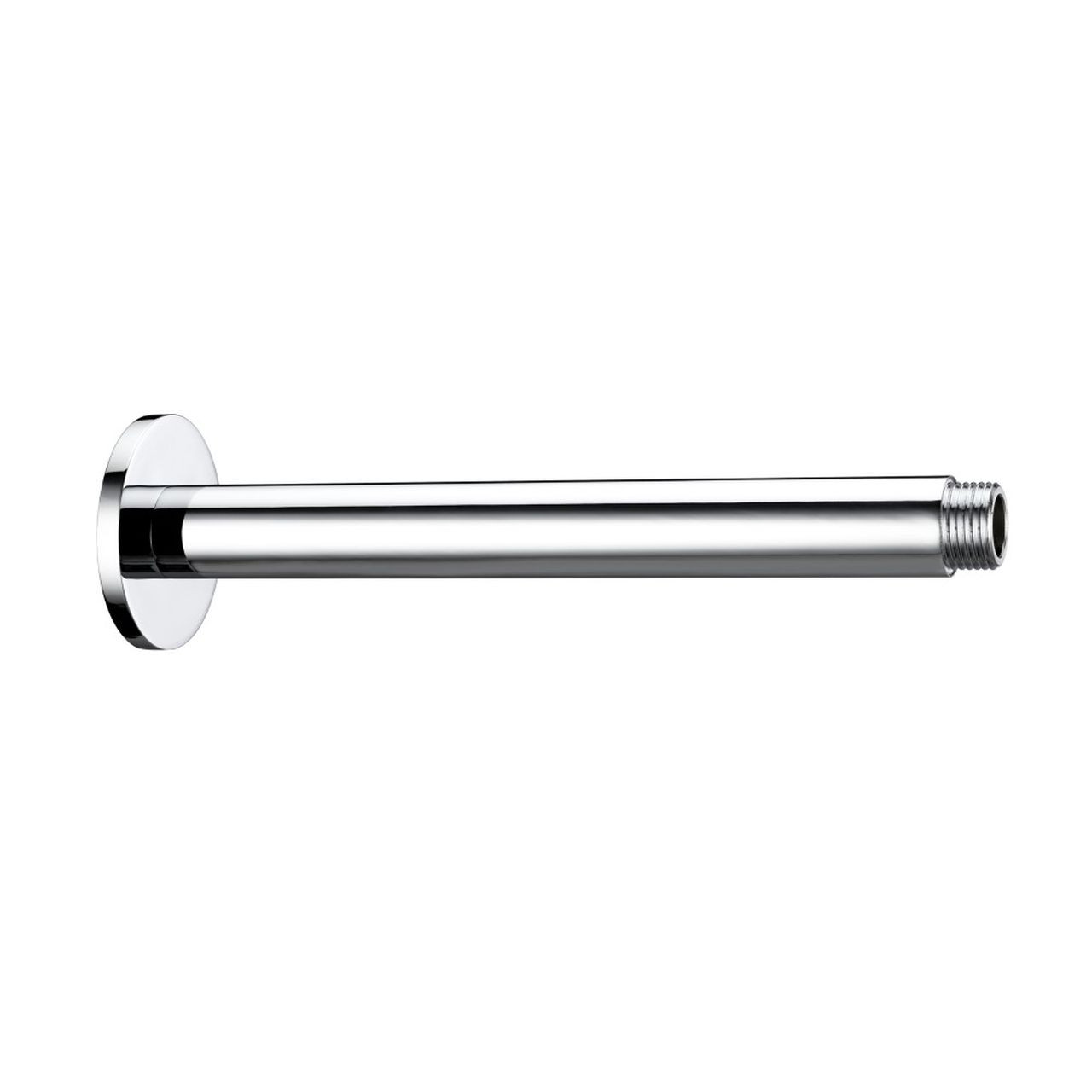 Bristan Chrome Round Ceiling Fed Shower Arm | | Brass | 200Mm