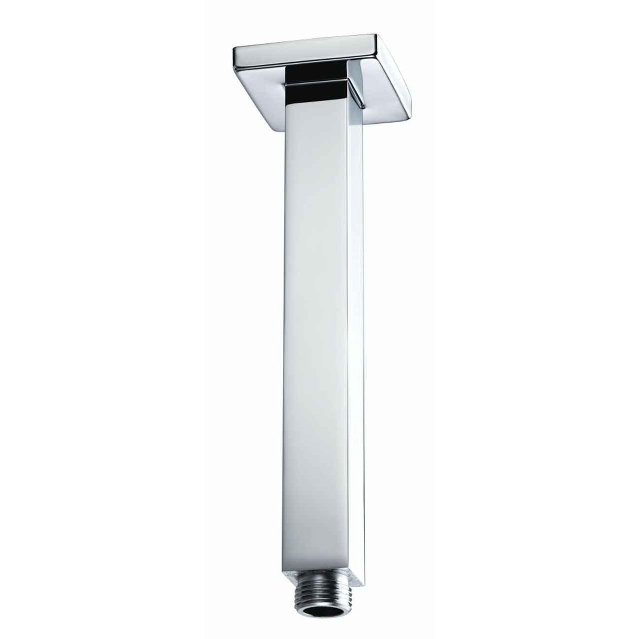 Bristan Chrome Square Ceiling Fed Shower Arm | | Brass | 180Mm
