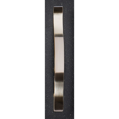 Nuie Chrome Strap Furniture Handle With 128Mm Hole Centres | | Zinc Alloy | 192Mm