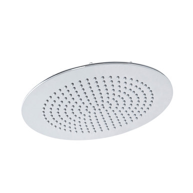 Nuie Chrome Round Fixed Shower Head | | Stainless Steel | 300Mm