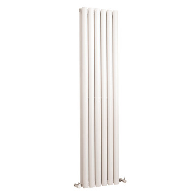 Nuie Gloss White Revive Double Panel Radiator | | Steel | 1500Mm X 354Mm