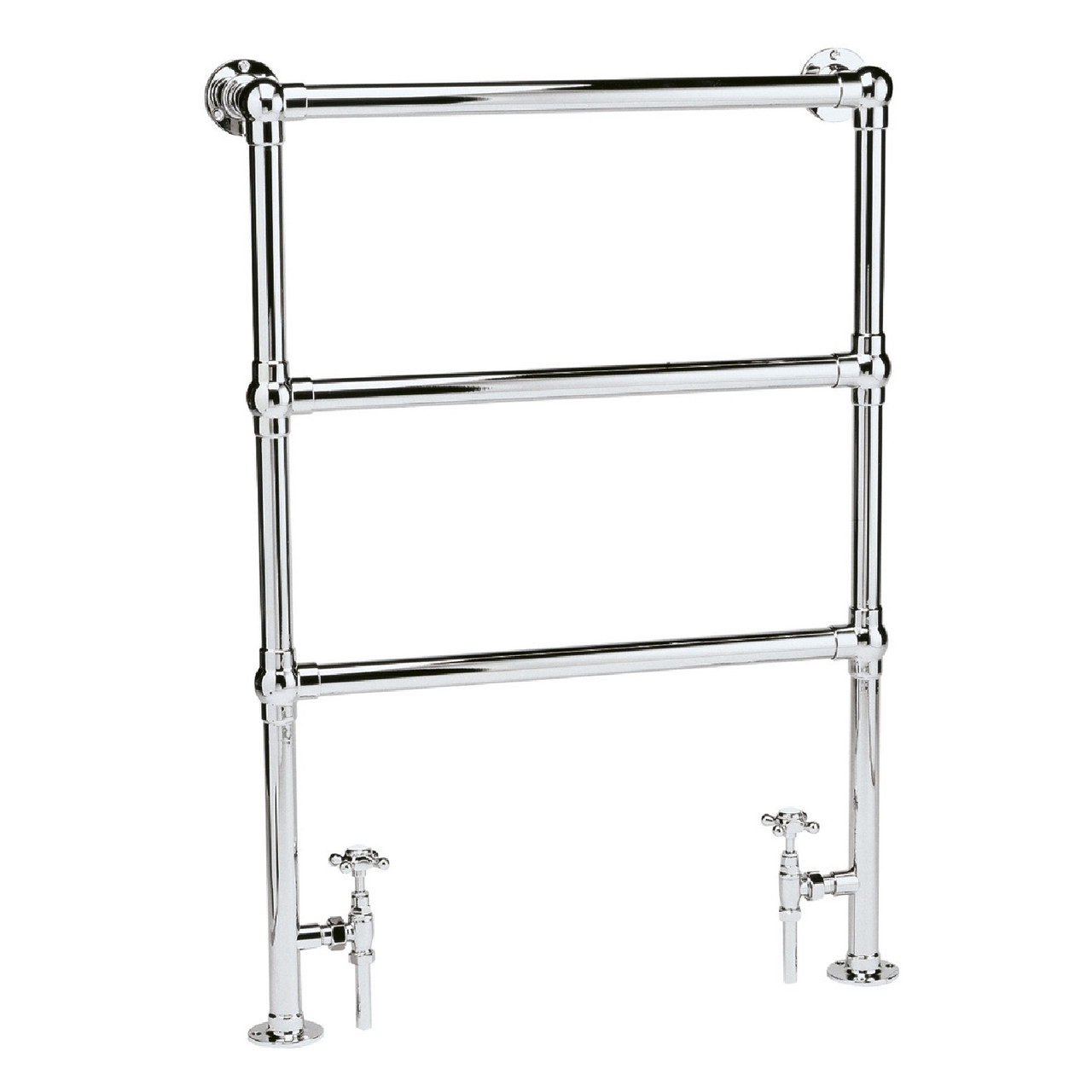 Old London Countess Floor Mounted Heated Towel Rail