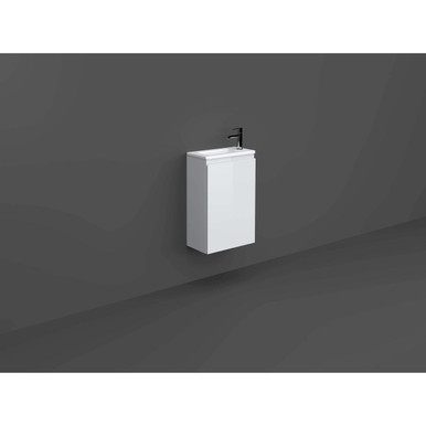 Rak Ceramics Pure White Joy Wall Hung Vanity Unit | | Mdf | 400Mm